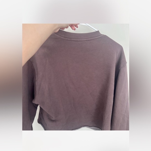 TNA Cozy Crop Crewneck Sweatshirt Pullover Aritzia Small - Picture 2 of 3